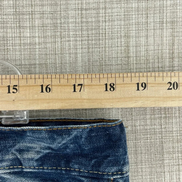 Ralph Lauren Straight Jeans Mens 36x32 blue 1796 - Picture 3 of 9